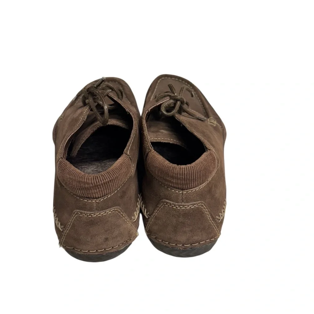 J & M Men's Brown Suede Chukka Boots Size 10M